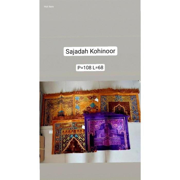 SAJADAH KOHINOOR | Kekinian