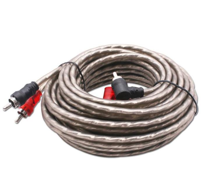 5m 3m 2m RCA Car Audio Cable Double RCA Audio Signal Cable Pure