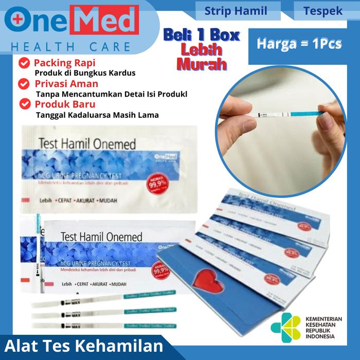 Tespek Test Pack Alat Tes Kehamilan Onemed 1 Pcs One Med hCG Urine Pregnancy