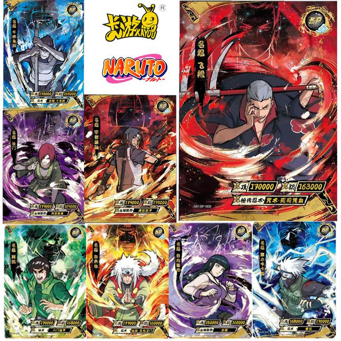 2022 New Kayou Naruto Cards ZR Hinata BP Uchiha Madara SP Gaara CR