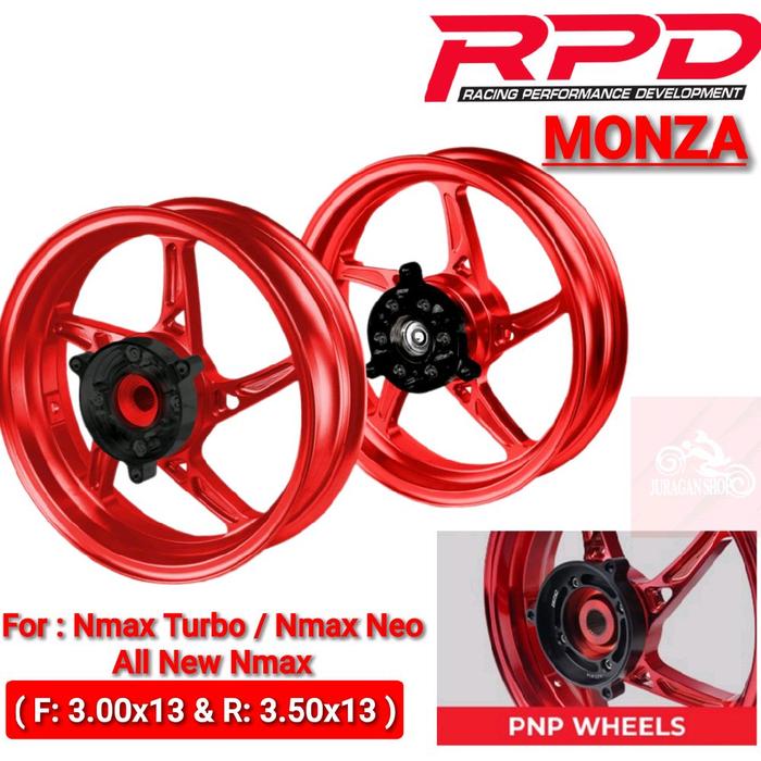 Velg Racing CNC RPD MONZA Motor Nmax turbo Nmax Neo All New Nmax RPD Origonal