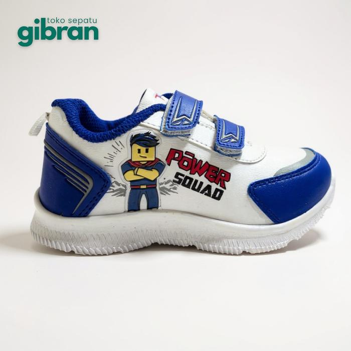 TENNAR KIDS RBX Putih Biru 29-32 Sepatu Anak Karakter Lucu Sneakers Casual Daily Shoes