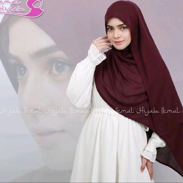 Hijab Ikmal Viscose Bambo - Hijab Berkualitas dengan Bahan Viscose yang Nyaman dan Hangat