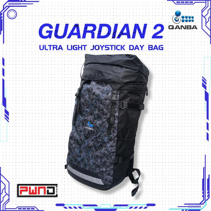 Qanba Guardian 2 Backpack – Tas Premium untuk Arcade Stick & Aksesori Gaming