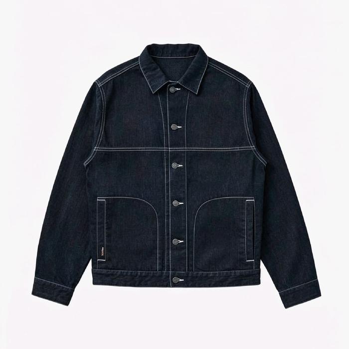 Gramicci Jaket Denim Pria dengan Desain Klasik dan Kualitas Tinggi