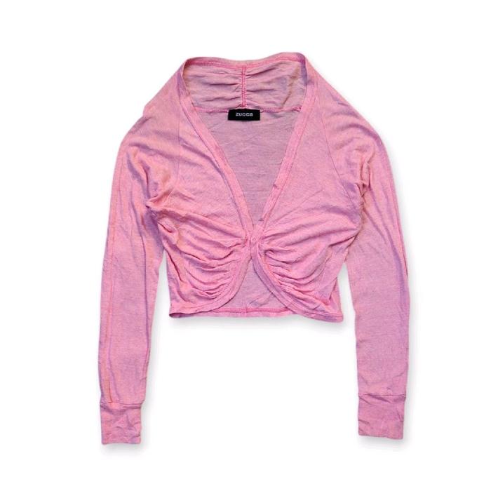 Zucca by Issey Miyake Crop Light Cardigan