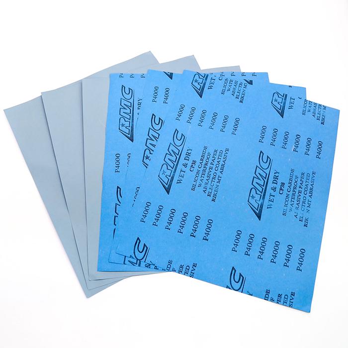 5Sheets 9"x11" CP38 WET & DRY SANDPAPER 800 1000 1200 1500 2000 2500
