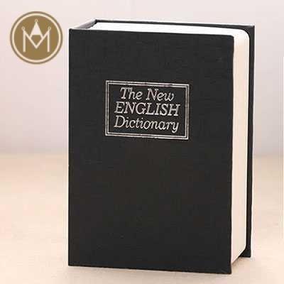 Kotak Buku Kamus Hidden Security Box Dictionary Book Key Lock Kunci Pengaman - KBS-803