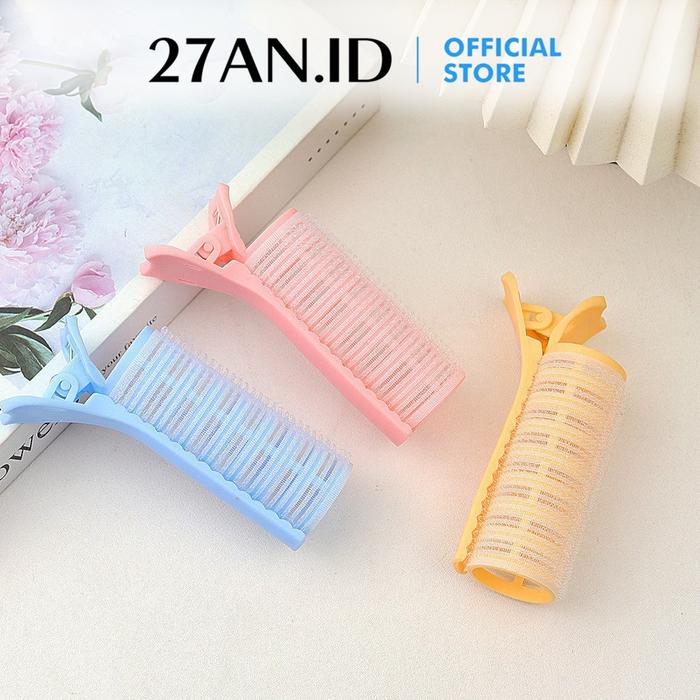 (27AN.ID) Jepit Rambut Salon H743 Model Roll Capit Jedai Roll Rambut Klip Korea Hair Poni Roller