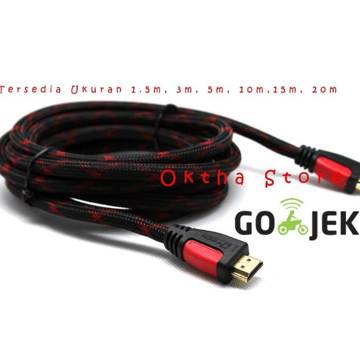 KABEL HDMI TO HDMI 3 METER HIGH QUALITY & HIGH SPEED