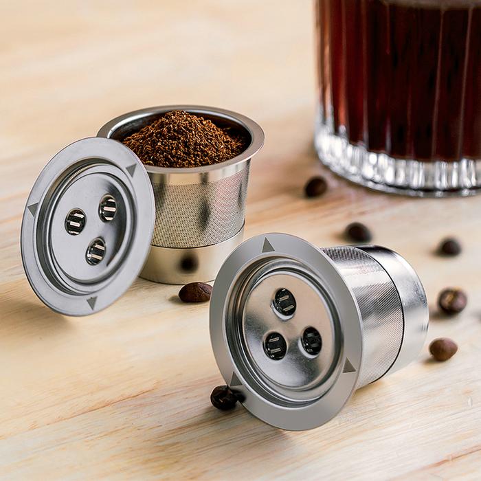 Stainless Steel Coffee Capsule Filter Heat-resistance Coffee Machine
