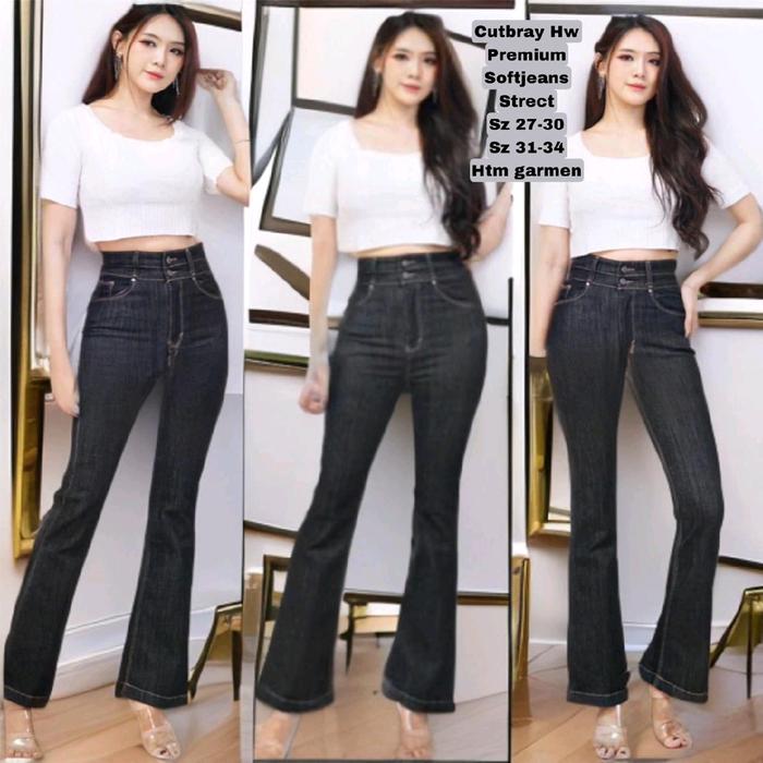celana jeans cutbray Adata