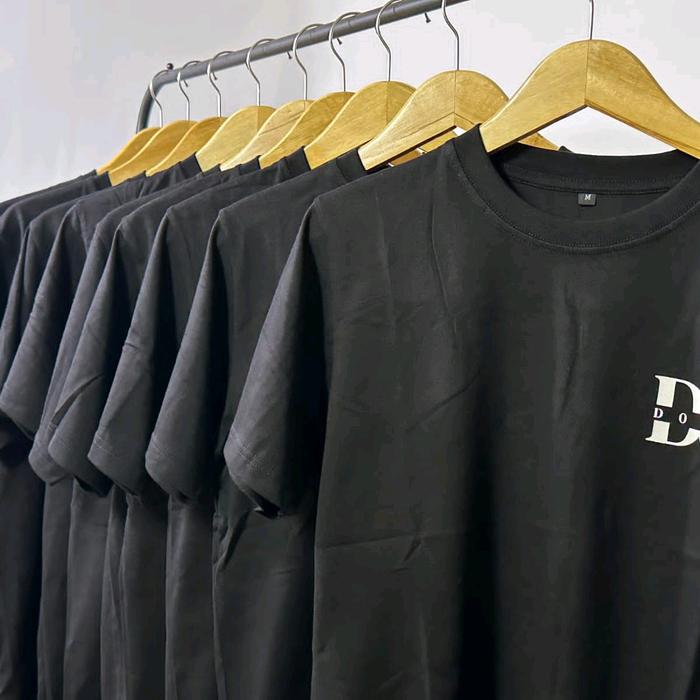 Doric Premium Black Tee Polo