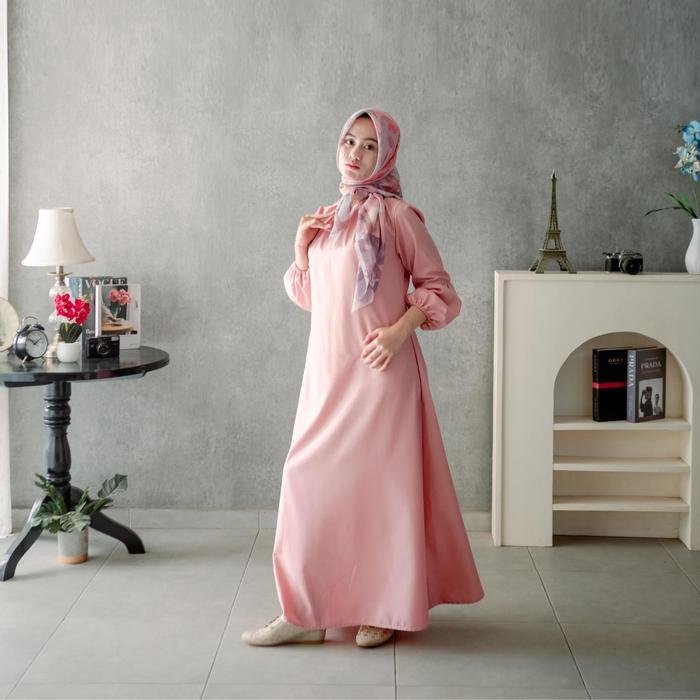 GAMIS ZAKIA - Marza ootd - Katun Toyobo Premium