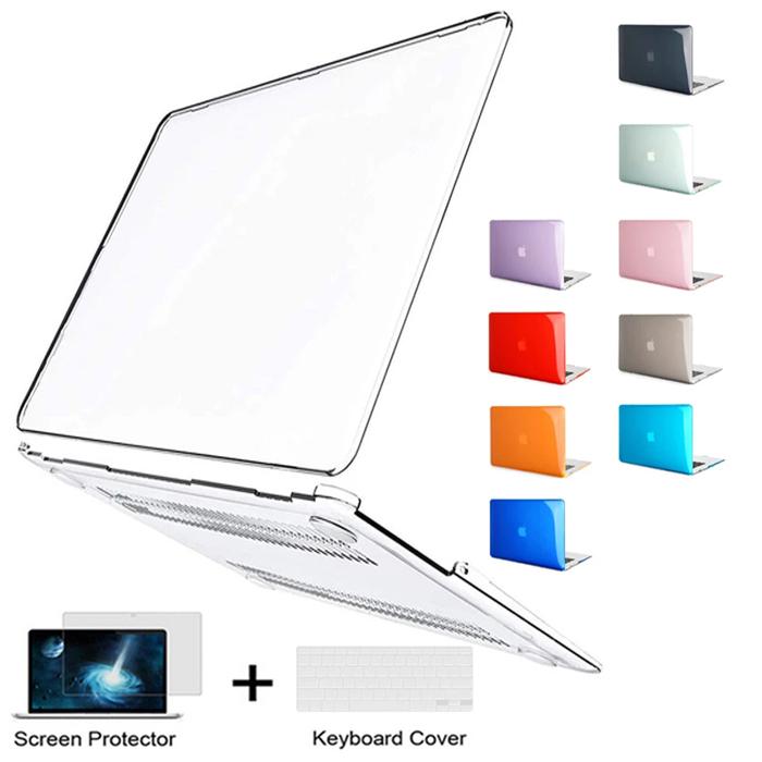 Laptop Protective Case For Macbook Pro 16.2 M1 MAX Chip A2485 Crystal