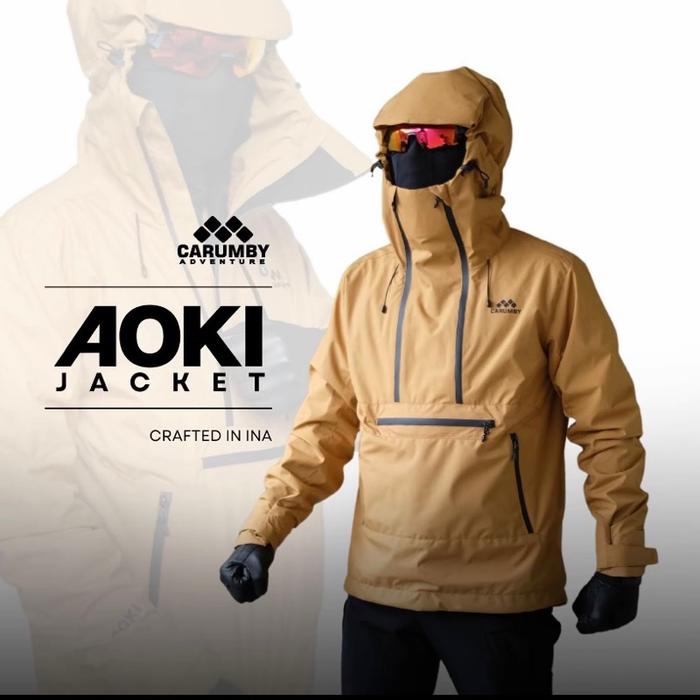 Jaket gunung carumby aoki Camping