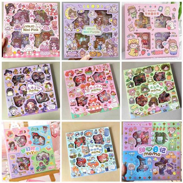 Sticker Aesthetic Girl | Sticker Laptop | Sticker Tumblr HP | Mini