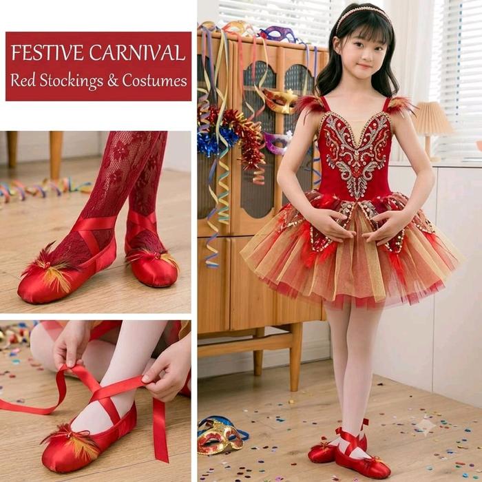 Stoking Celana Anak Usia 3-7 Warna Kulit Stoking Model Celana Sepinggang Untuk Anak Tipis Transparan