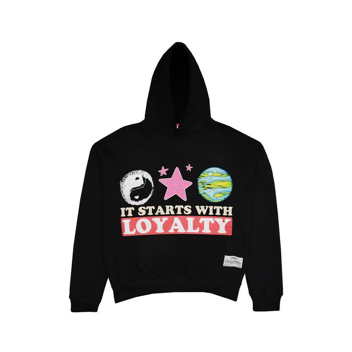 LOYALTY HOODIE "EARTH BLACK LOYALTY" (UNISEX)