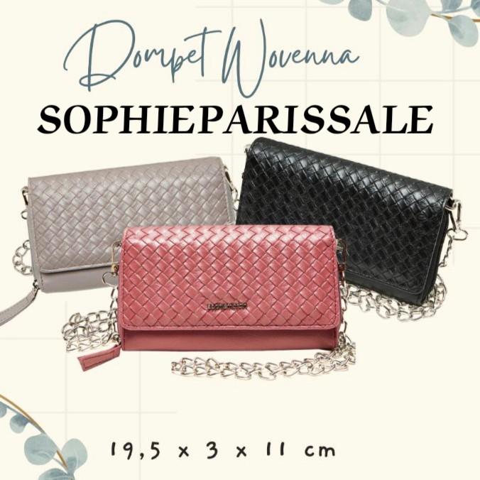 Dompet Mewah Sophie Paris Dompet Wovenna Sophie Paris Dompet Selempang santai anggun