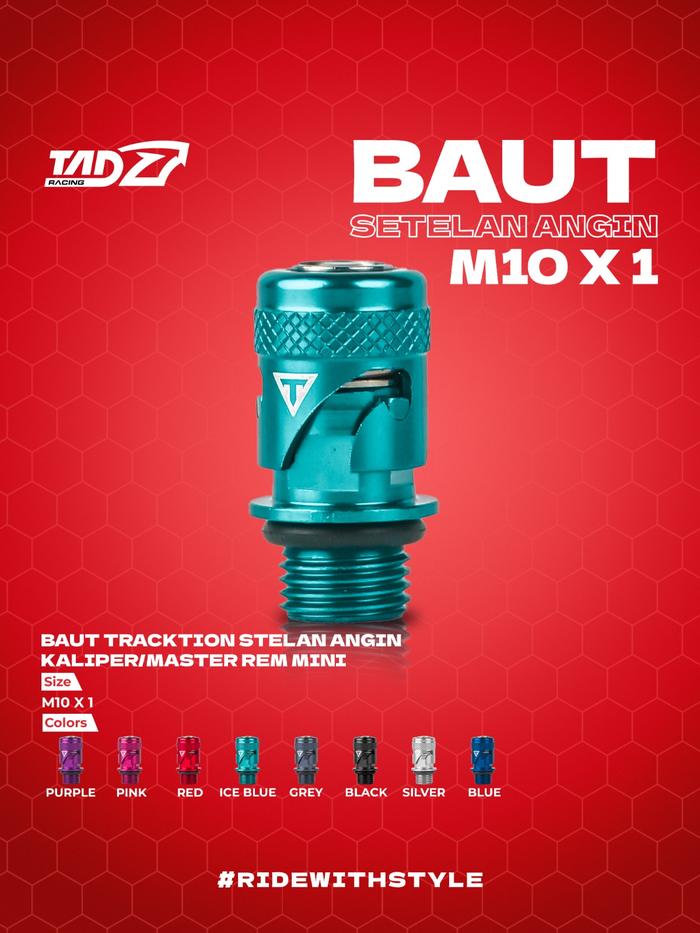 BAUT SETELAN ANGIN BLEEDER KALIPER TRACKTION MINI
