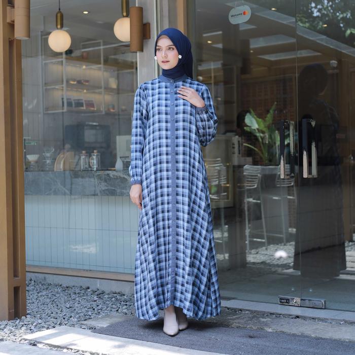 HELENA DRESS MOTIF ElMADANI Gamis Wanita