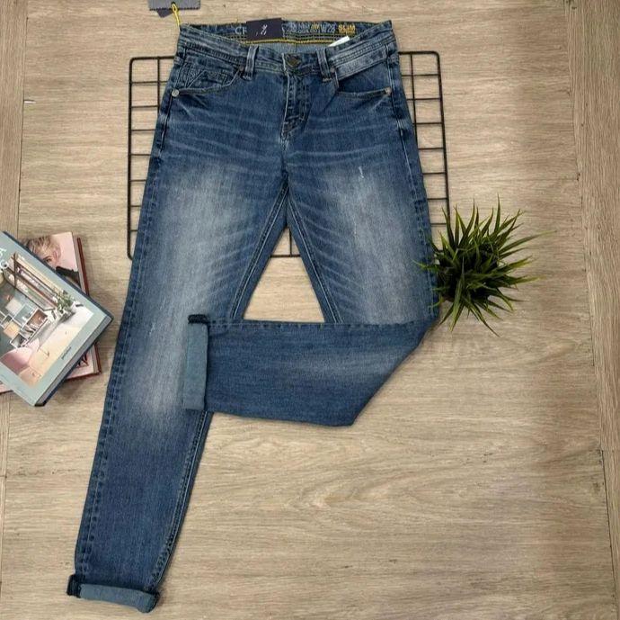 crs00 celana panjang jeans denim pria LOIS original slim tapered murah terbaru. 3second loia cardina