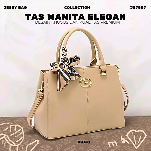 JessyBag Tas Wanita Original SlingBag Mini 7507 Desain Minimalis Modern & Praktis Material Kulit Sin