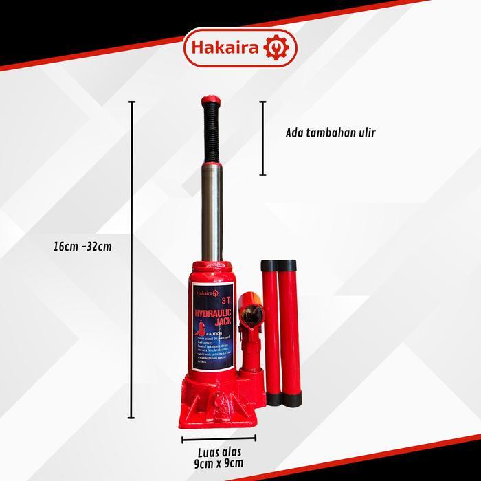 DONGKRAK MOBIL 3 TON HAKAIRA DONGKRAK MOBIL AVANZA , RUSH , ERTIGA
