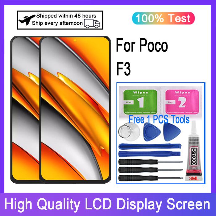 Original AMOLED For Xiaomi Poco F3 M2012K11AG LCD Display Touch