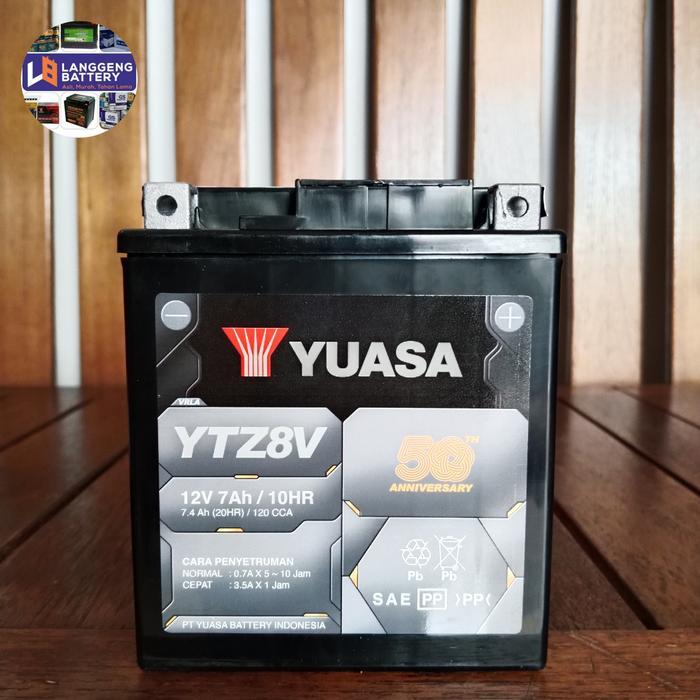 Aki Motor Vespa Lx150, Vespa Lx 125, Vespa Sprint, Vespa Liberty, Vespa Primavera Ytz8V / Gtz8V Yuas