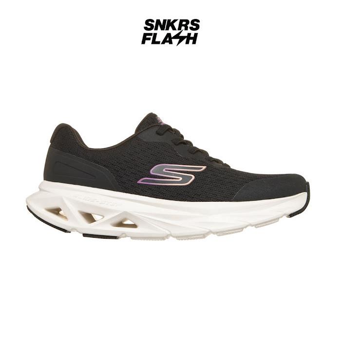 Sepatu Lari Pria SKECHERS GO RUN GLIDE STEP VORTEX BLACK - 129826BKW