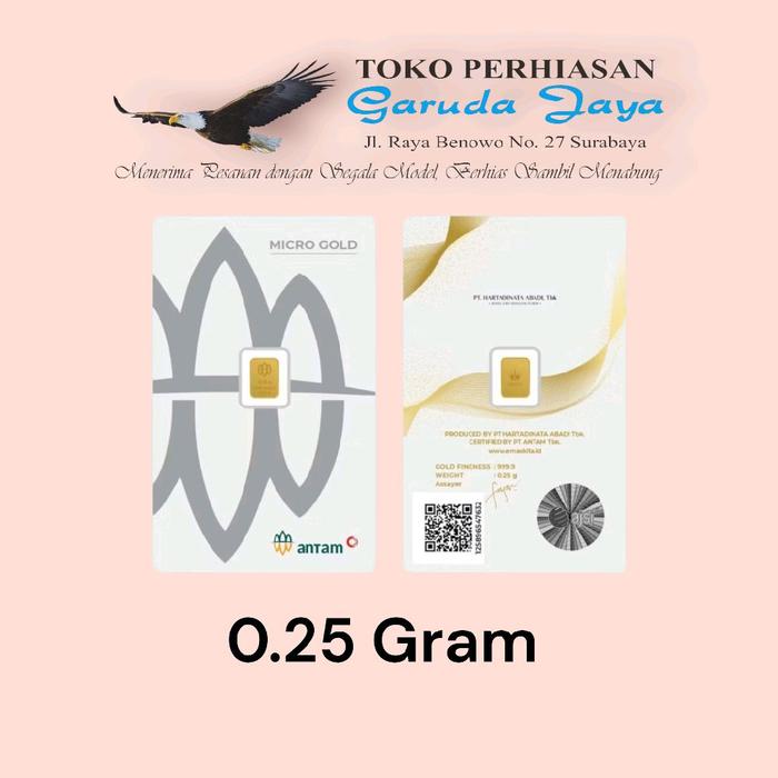 Emas Batangan Logam Mulia Micro Gold Antam Gift Series