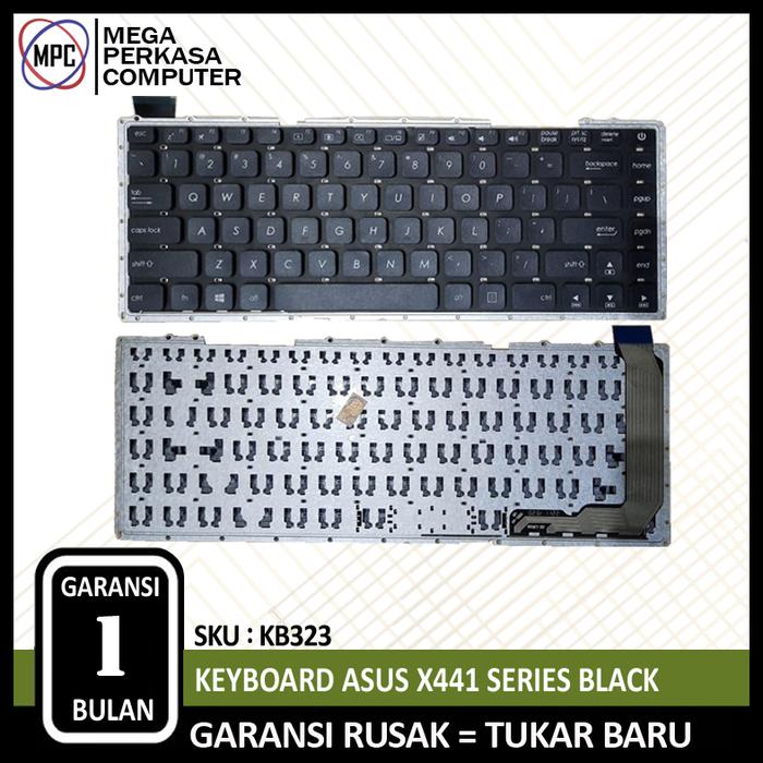 Keyboard Laptop ASUS X441 X441S X441SA X441SC X441U X441UA A441 A441U Black