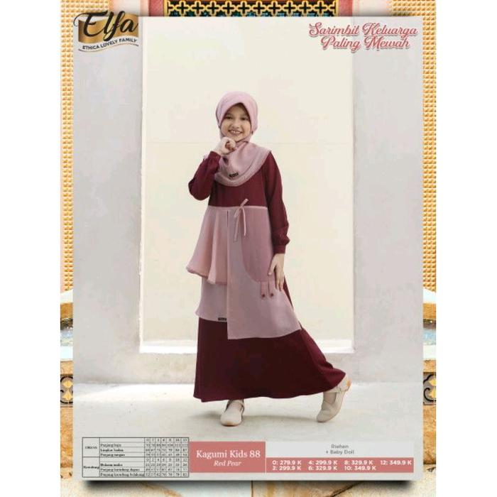 ETHICA KAGUMI KIDS 88 GAMIS ANAK
