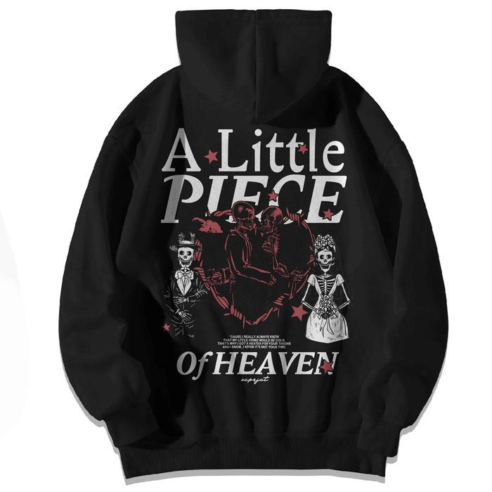 [Aesthetic Version] Hoodie A Little Piece Of The Heaven Cotton Fleece Unisex