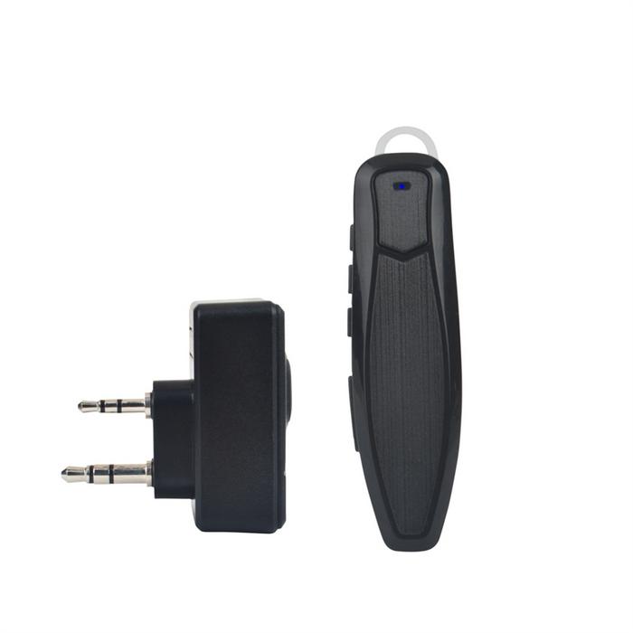 Walkie Talkie Wireless Bluetooth PTT Headset Earpiece Hands-Free K Plug for KENWOOD Microphone Heads