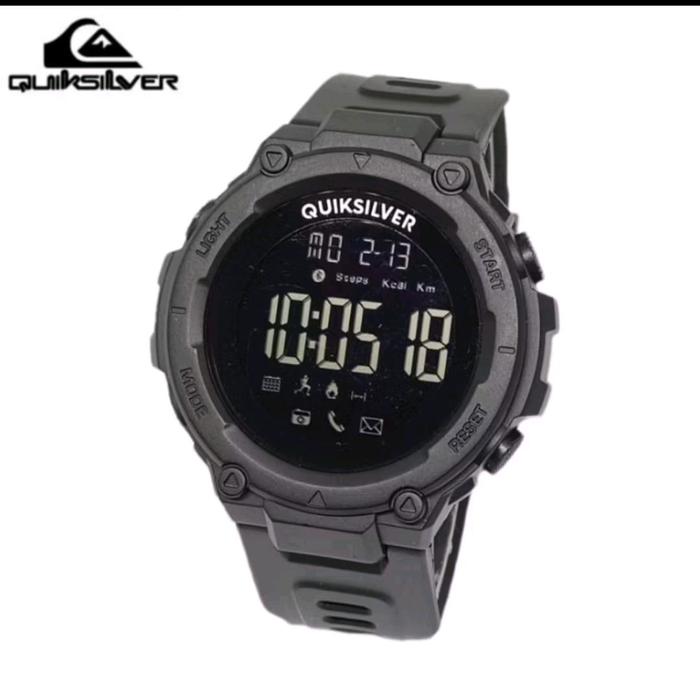 ( DENPASAR BALI RAHAYU SHOP ) Jam tangan pria Quiksilver digital anti air JTQ-2 sport stopwacth alar