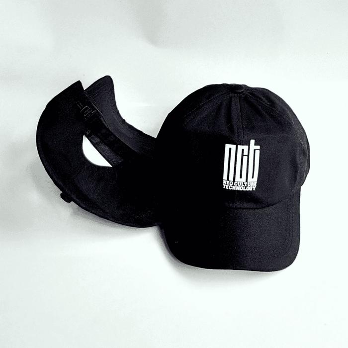 Topi NCT DREAM Baseball Cap KPOP Pria Wanita Casual Sporty Hitam Putih
