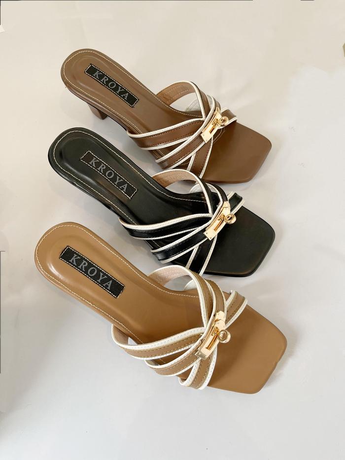 KROYA | CAMILA HEELS | SANDAL WANITA