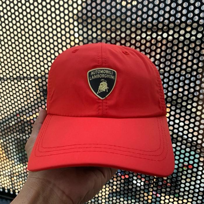 Topi mobil automobili lamborghini sgf 67 strapback cap