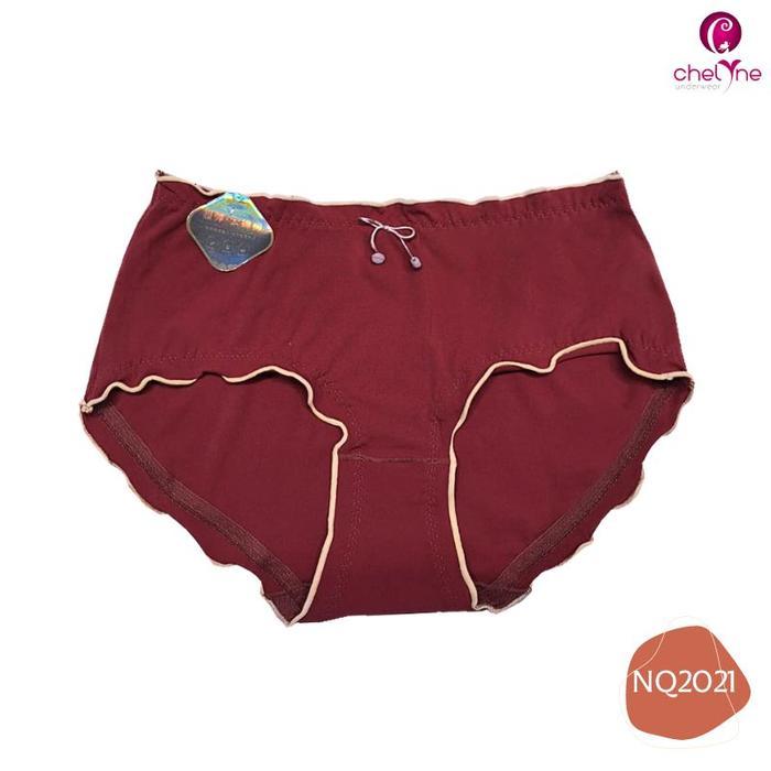 Chelyne CD Wanita Q2004 Spandex Corak / NQ2021 Spandex Polos - Model Paha Neci