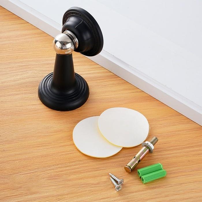 Ganjal Pintu Magnet Premium Penahan Pintu Tanpa Bor Kuat & Cocok untuk Kamar Mandi