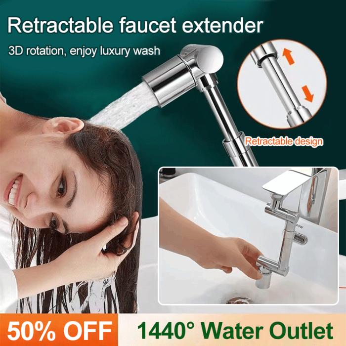 Water Saving Faucet Extender Kitchen Faucet Sprayer Head Rotating