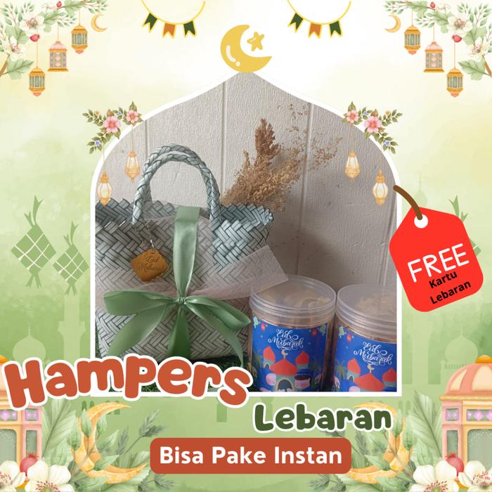 TERBARU HAMPERS HANTARAN LEBARAN ISI 2 TOPLES KUE KERING MULAI 50RIBUAN TERLARIS
