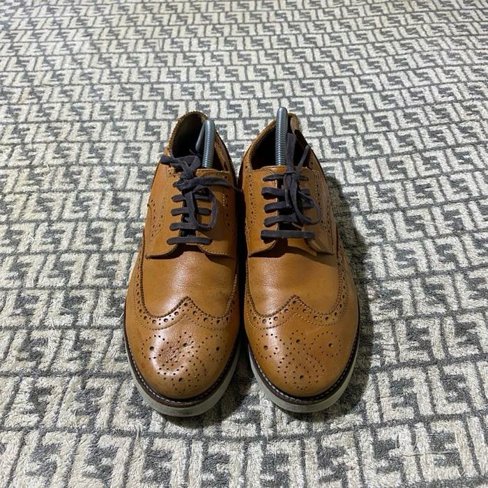 Hawkins Wingtip Brown Shoes
