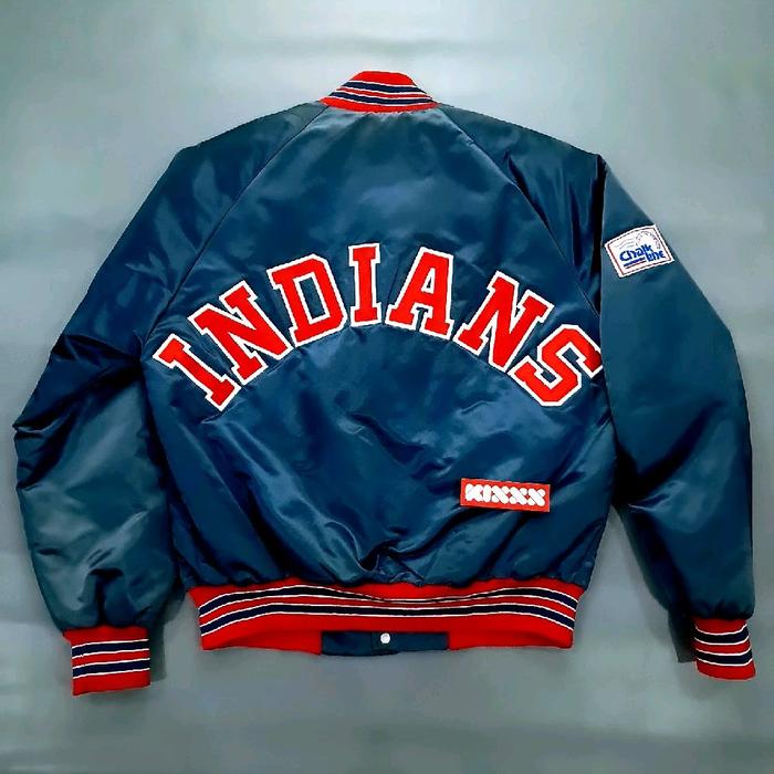 RARE Vintage Chalk Line MLB Cleveland Indians Jacket.   K745