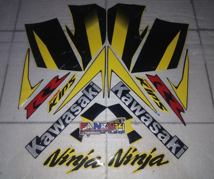 Striping ninja rr new 2012 kuning