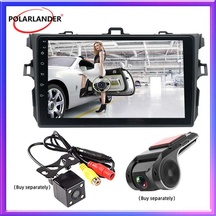 Car Radio 9 inch 2din Android 10 With Small Frame WiFi 1+16G Touch