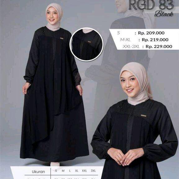 gamis rgd 83 black by rauna